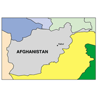 MAP OF AFGHANISTAN Logo download
