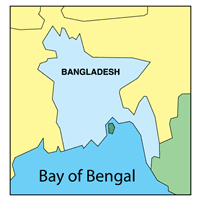 MAP OF BANGLADESH Logo download