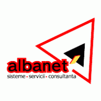 Albanet Computers Logo download