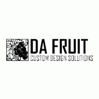Da Fruit custom design solutions Logo download