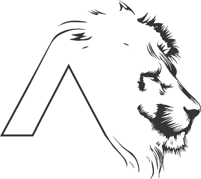A Lion Logo Template download