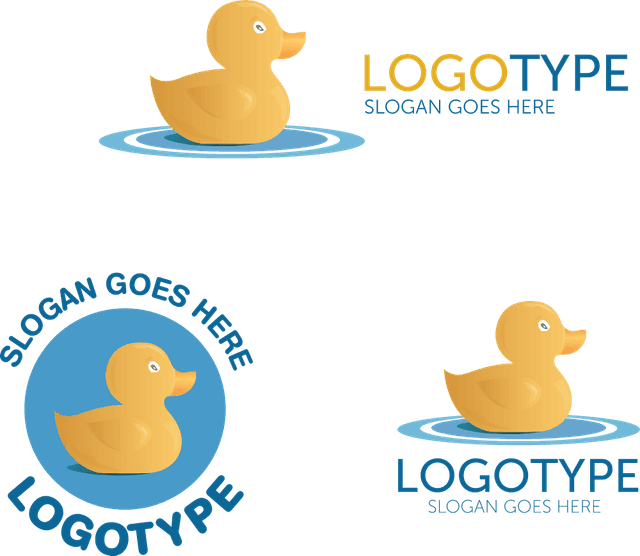 Duck Logo Template download