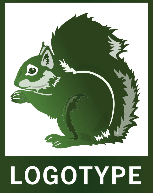 Squirrel Logo Template download
