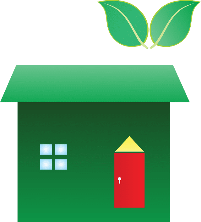 Eco House Graphics Logo Template download