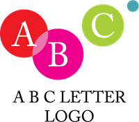A B C Letter Logo Template download