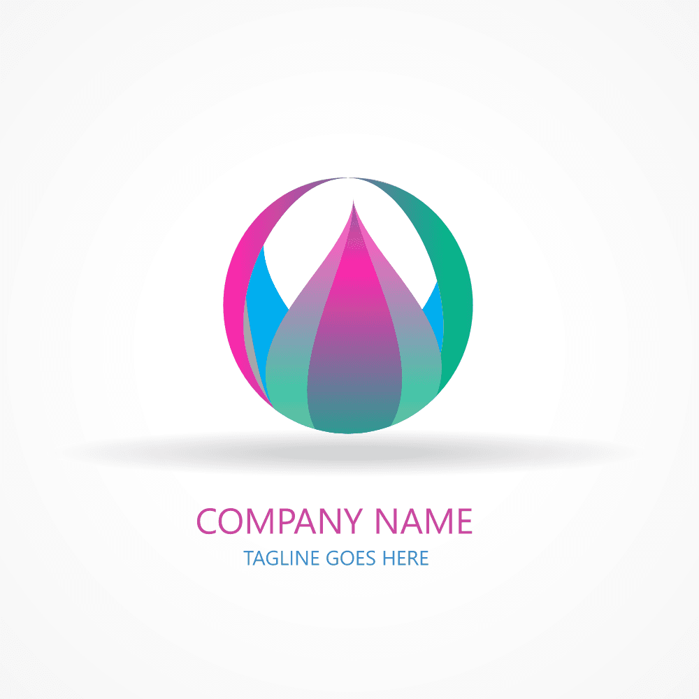Abstract colorful  type Logo Template download