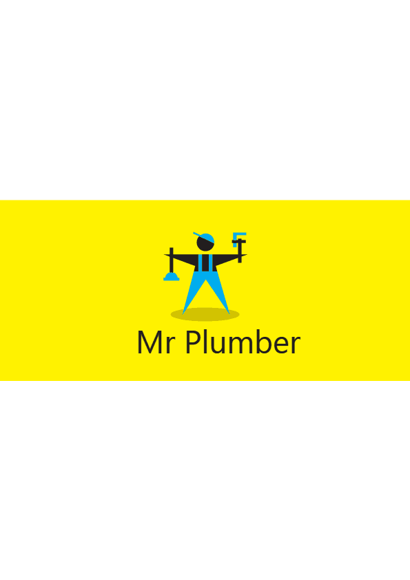 Abstract Plumbing Guy Logo Template download