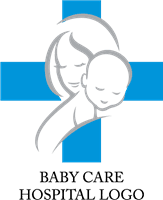 Baby Care Clinic Logo Template download
