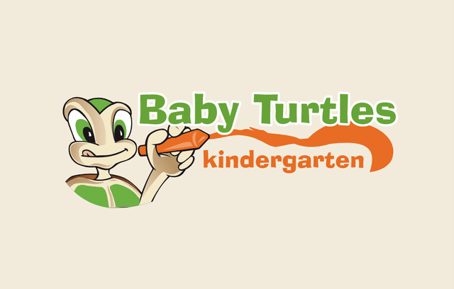 Baby Turtles Design Logo Template download