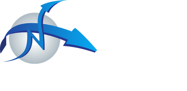 blue arrow shape company Logo Template download