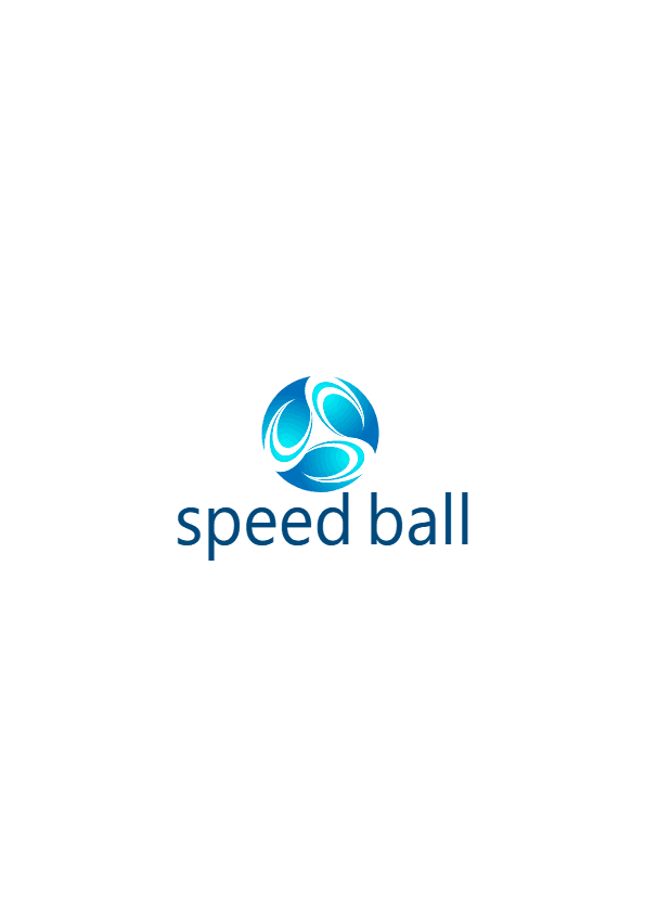 Blue Speed Ball Business Logo Template download