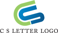 C S Letter Logo Template download