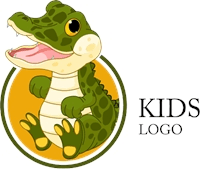 Child Kids School Cartoon Logo Template download