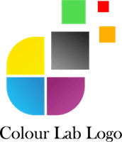 CMYK Colour Lab Art Logo Template download