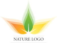 Colorful Nature Leaf Logo Template download