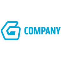 Company Blue G Logo Template download