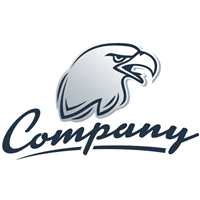 Company Eagle Head Logo Template download