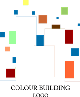 Construction Building Pixel Logo Template download