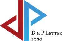 D P Letter Alphabet Logo Template download