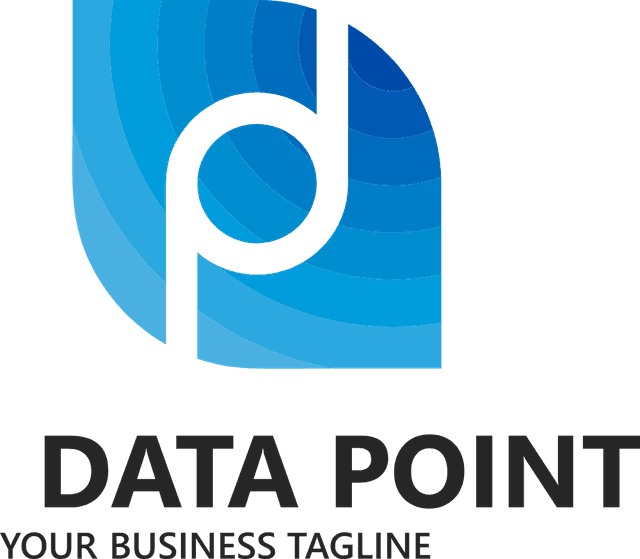 Data Point Company Logo Template download