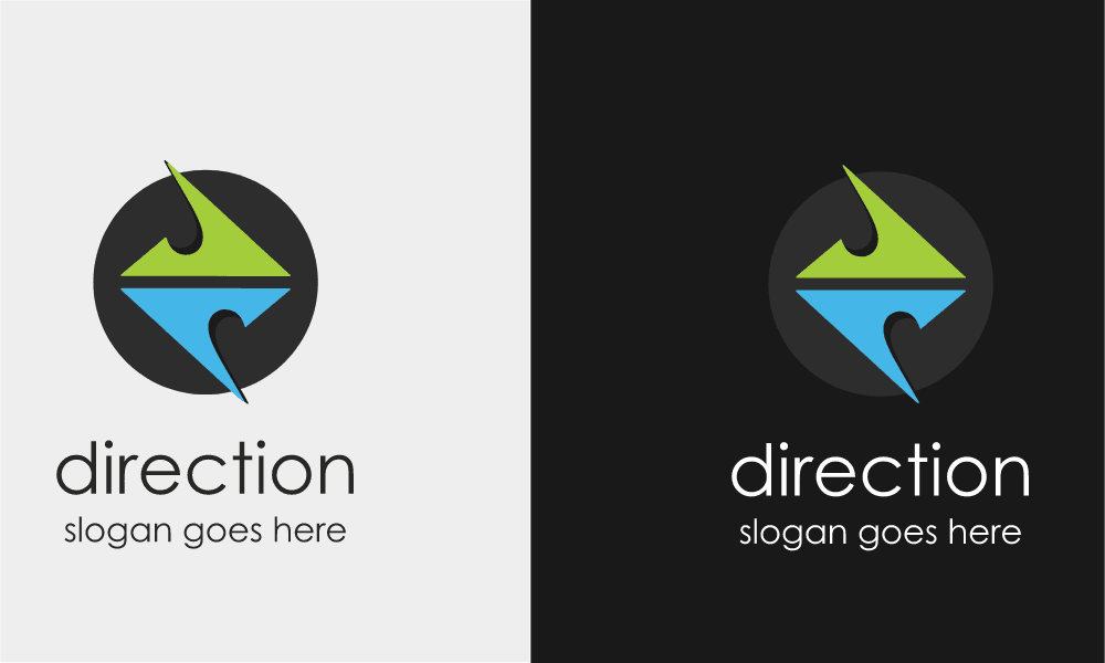 Direction Logo Template download