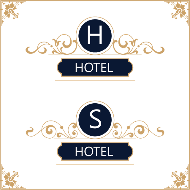 Elegant Hotel Logo Template download