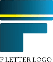 F Letter Design Logo Template download