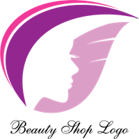 Fashion Medical Face Leaf Logo Template download