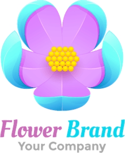 Flower Logo Template download