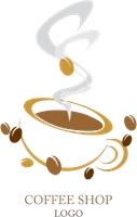 Food Coffee Shop Sheed Logo Template download