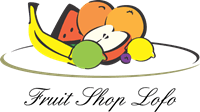 Food Fruits Shop Logo Template download
