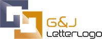 G J Letter alphabet Logo Template download