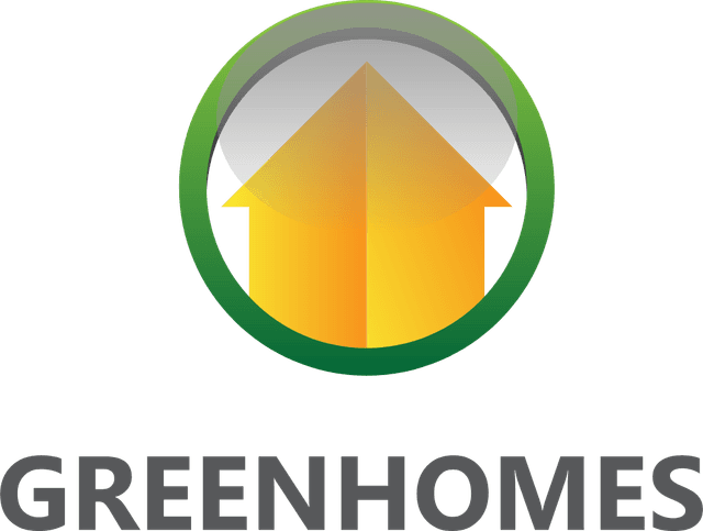 Green Homes Logo Template download