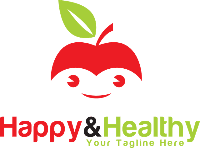 Happy Healthy Logo Template download