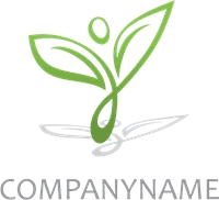 Happy Plant Logo Template download