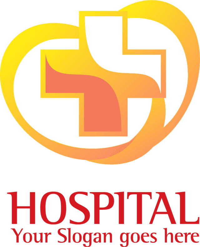 Heart Care Hospital Logo Template download
