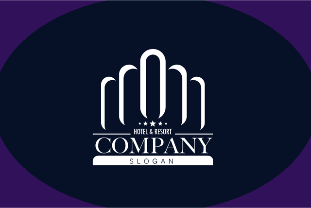 Hotel Industry Logo Template download