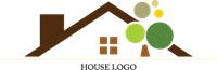 House Idea Logo Template download
