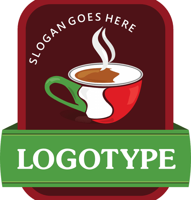Italian Coffee Logo Template download