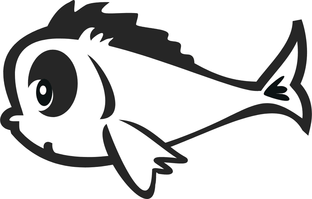 LazeeFish Logo Template download