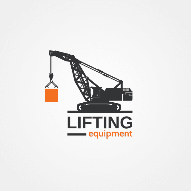 Lifting equipment Logo Template download