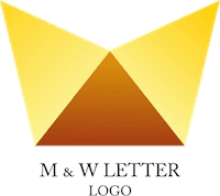 M V Letter Inspiration Logo Template download