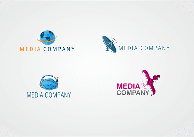 MEDIA SERVICES CUSTOM Logo Template download