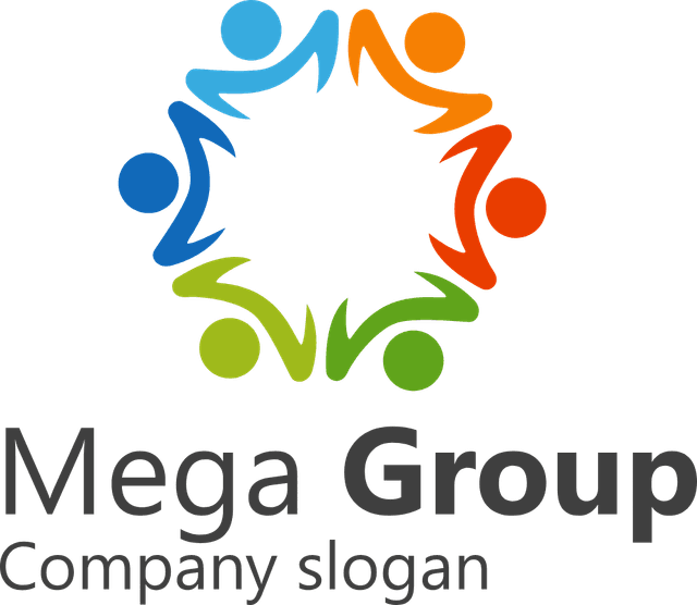 Mega Group Logo Template download