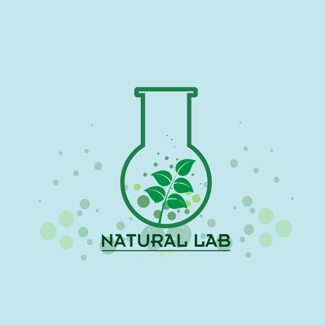 natural lab Logo Template download