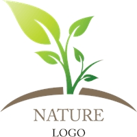 Nature Leaf Green Logo Template download