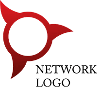 Network Wheel Logo Template download