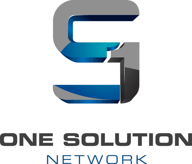 One Solution Network Logo Template download