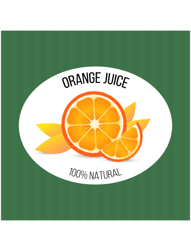 Orange Juice Logo Template download
