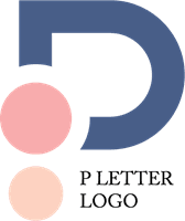 P Alphabet Idea Logo Template download